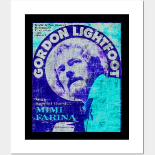 Gordon lightfoot t-shirt Posters and Art